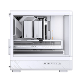  Thùng máy Jonsbo D200 Micro-ATX | Trắng, Kính Cong 