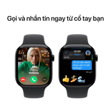  Apple Watch Series 10 46mm (GPS) | Viền nhôm, dây cao su Size S/M SN: CJ6HWLJYXR - Đen 