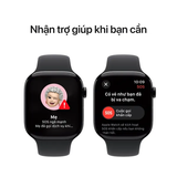  Apple Watch Series 10 46mm (GPS) | Viền nhôm, dây cao su Size S/M SN: CJ6HWLJYXR - Đen 