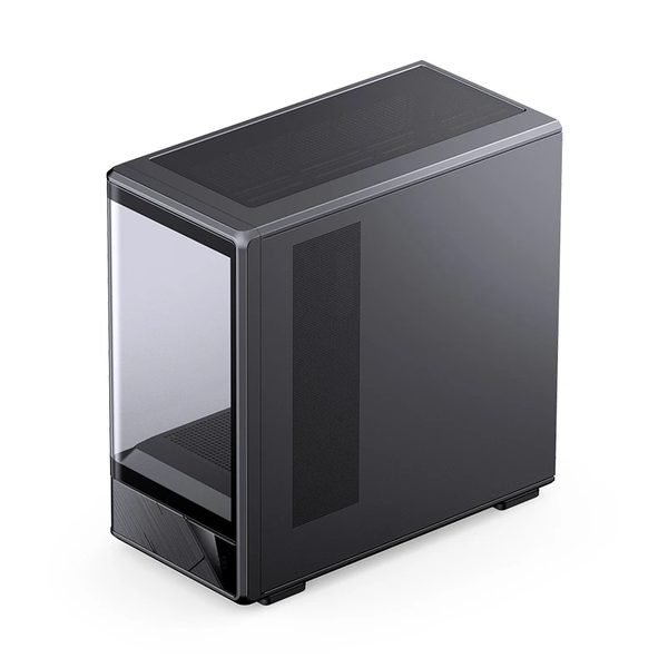  Thùng máy Jonsbo D200 Micro-ATX | Đen, Kính Cong 