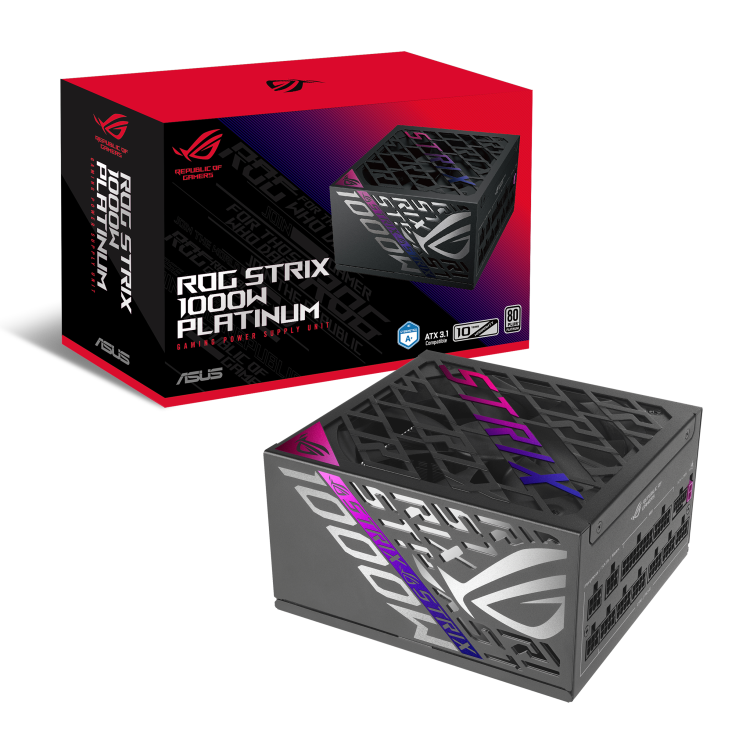 Nguồn ASUS ROG Strix 1000W Platinum - Đen