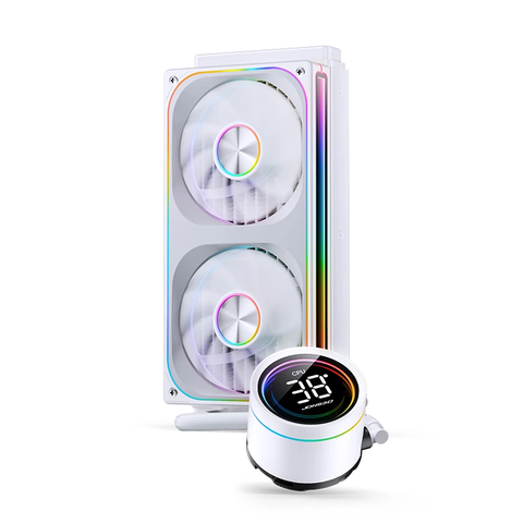 Tản nhiệt nước Jonsbo TH-240 | ARGB Display, Trắng