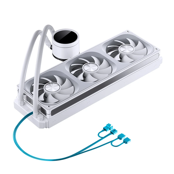  Tản nhiệt nước Jonsbo TH-360 | ARGB Display, Trắng 
