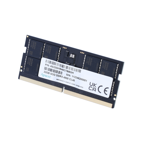  Ram Laptop Apacer 32GB DDR5 5200MHz SODIMM (AS32GHB52CUBBGH) 