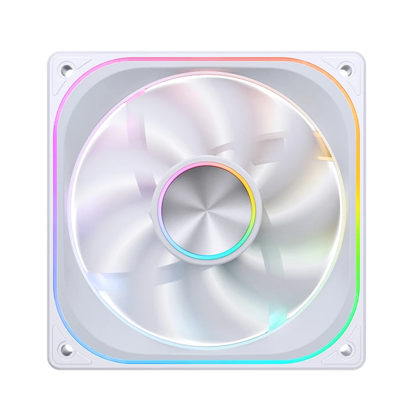  Quạt tản nhiệt PC Jonsbo ZA-120 | Fan lẻ 120mm, ARGB, Gió ngược, Trắng 