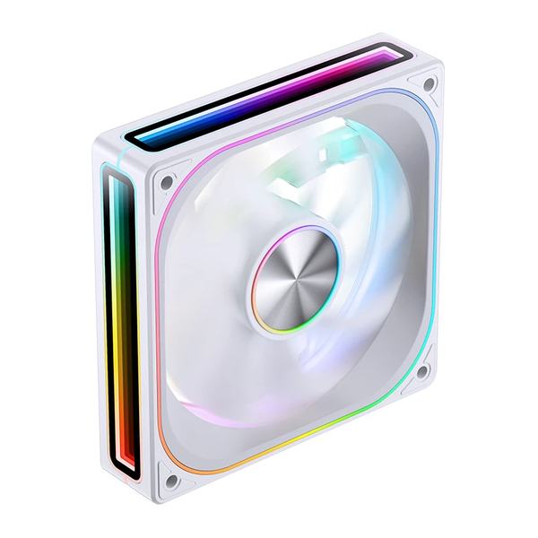  Quạt tản nhiệt PC Jonsbo ZA-120 | Fan lẻ 120mm, ARGB, Gió ngược, Trắng 