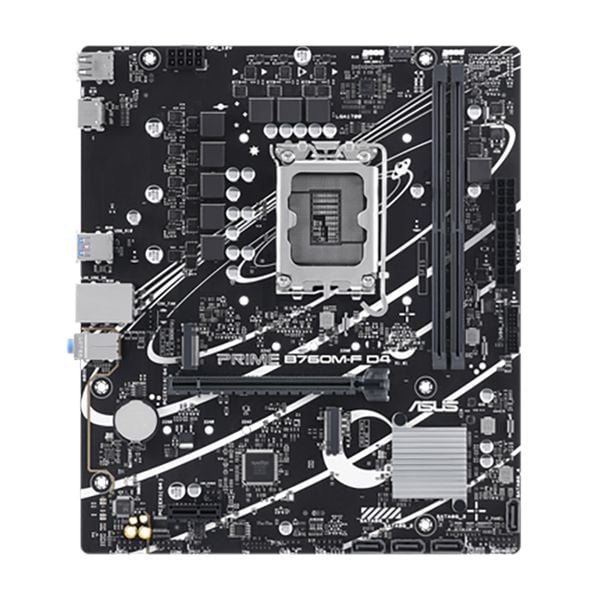  Mainboard ASUS Prime B760M-F D4 DDR4 | LGA 1700, mATX, 2 khe RAM 