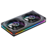  Fan Case liền khối Jonsbo ZA-240 ARGB - Đen, gió thuận 