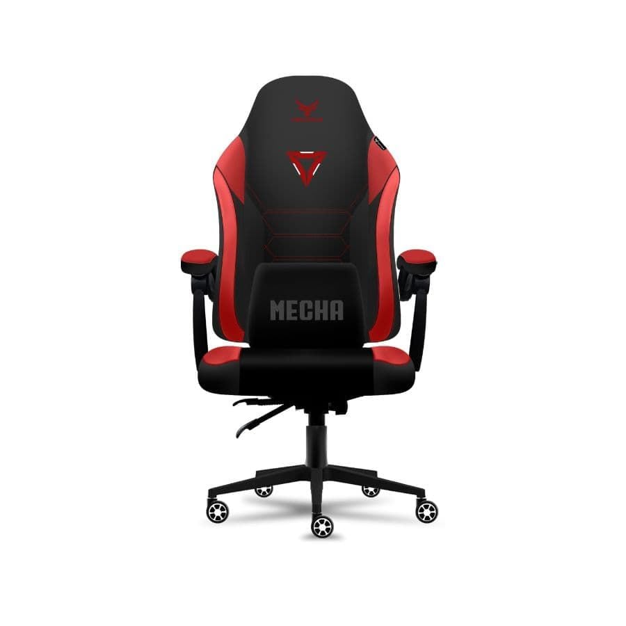 Ghế Gaming Centaur MECHA | Chân xoay kim loại, màu đỏ