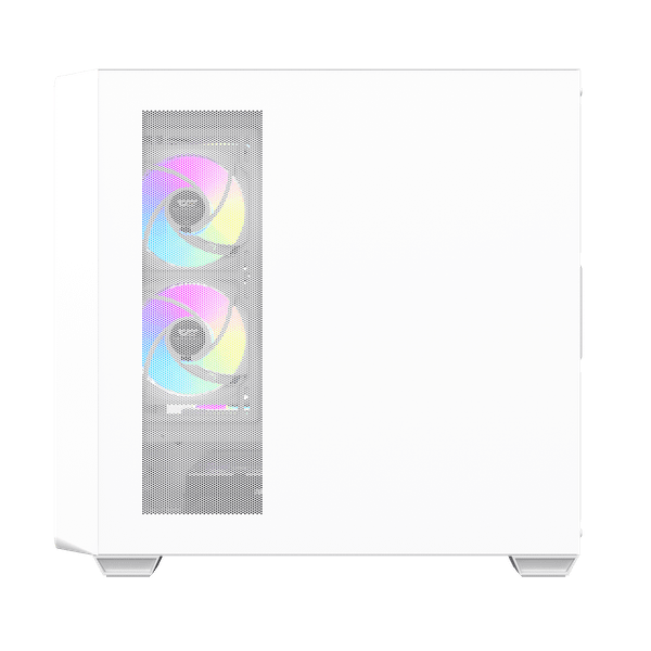  Thùng máy Case Darkflash DS900WD ATX - Trắng (Mặt gỗ) 