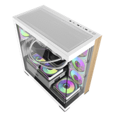  Thùng máy Case Darkflash DS900W ATX Glass - Trắng 