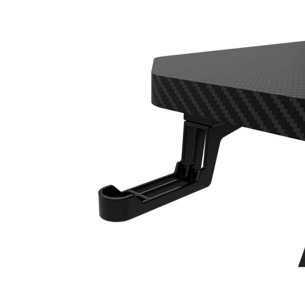  Bàn Gaming EDRA EGT1260ZS 1m2 | Thép, Mặt bàn P1PB, Đen 