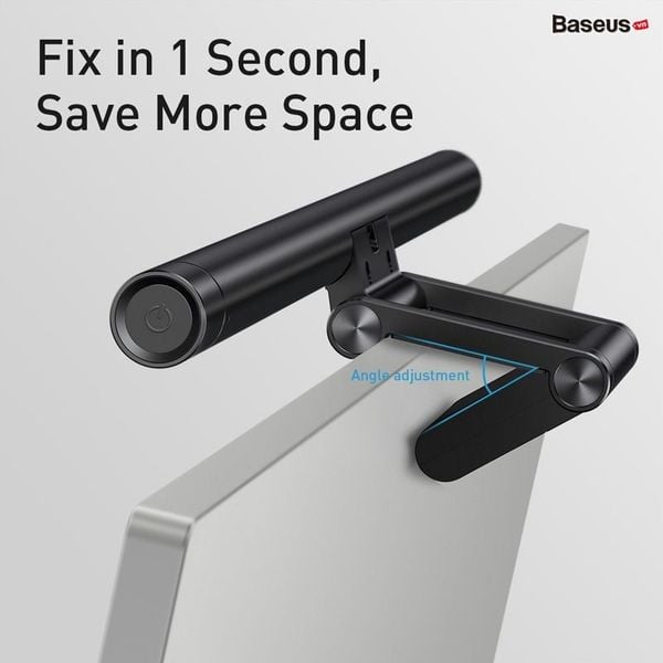  Đèn treo màn hình Baseus i-wok USB Asymmetric Light Source (fighting) Pro - Đen (DGIWK-P01) 