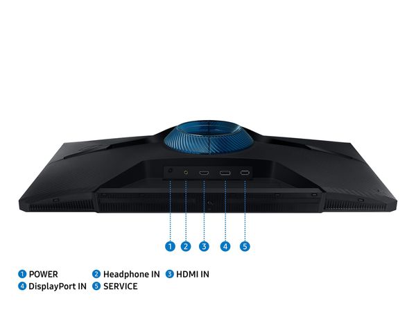  Màn hình Gaming Samsung Odyssey LS27DG302EEXXV | 27 inch, FHD, 180Hz, VA, Chân CTH 