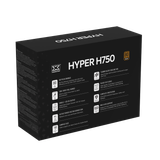  Nguồn máy tính XIGMATEK Hyper H750 750W 80 Plus Bronze   | Non Modular, ATX 