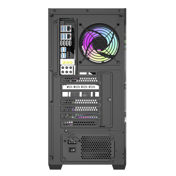  Thùng máy Case Darkflash DS900W ATX Glass - Đen 