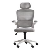  Ghế văn phòng chân xoay 418 | Công thái học, màu xám 
