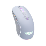  Chuột gaming không dây Newmen WGX6 | Dual Mode Type-C & 2.4GHz, Trắng 