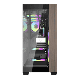  Thùng máy Case Darkflash DS900W ATX Glass - Đen 