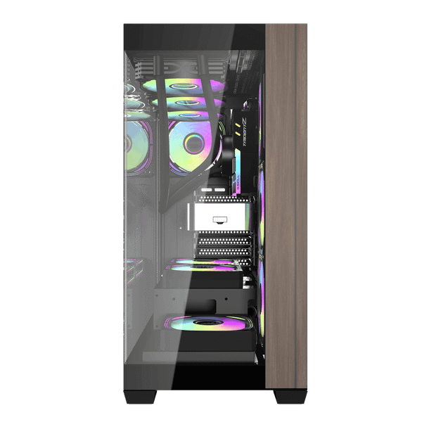  Thùng máy Case Darkflash DS900W ATX Glass - Đen 