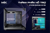 Thùng máy MIK G3 Prism Glass M (M-ATX) 