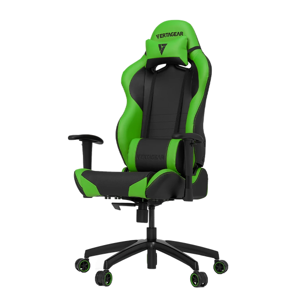  Ghế gaming VERTAGEAR SL2000 | Đen xanh lá, 100kg, Chân xoay, Da PU 