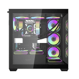  Thùng máy Case Darkflash DS900W ATX Glass - Đen 