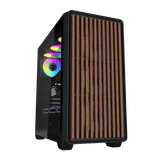  Thùng máy Case Darkflash DS900WD ATX - Đen (Mặt gỗ) 