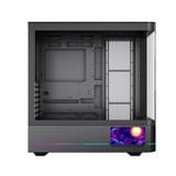  Thùng máy Case Leopard AC-02 | Đen, kính cong, LCD 