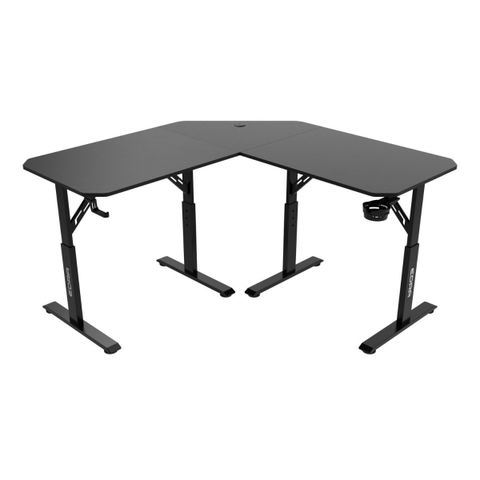 Bàn gaming E-Dra EGT1414V | 1m4, chữ L, đen