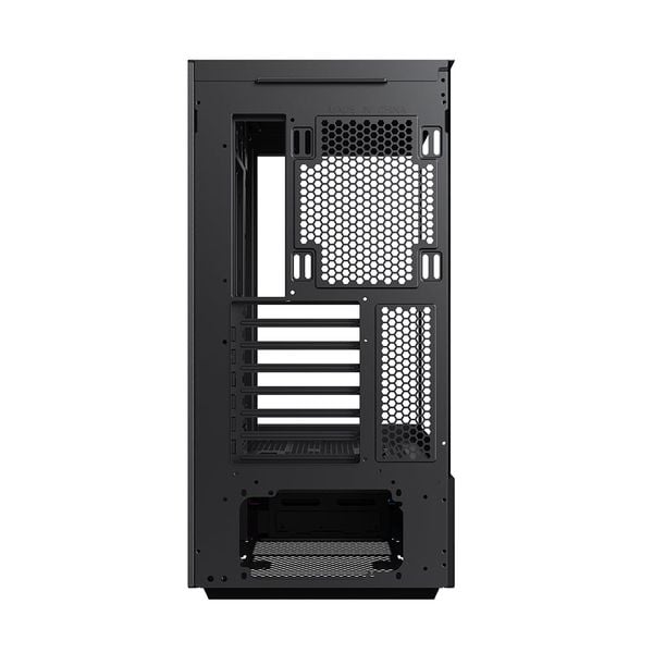  Thùng máy Case Leopard AC-02 | Đen, kính cong, LCD 