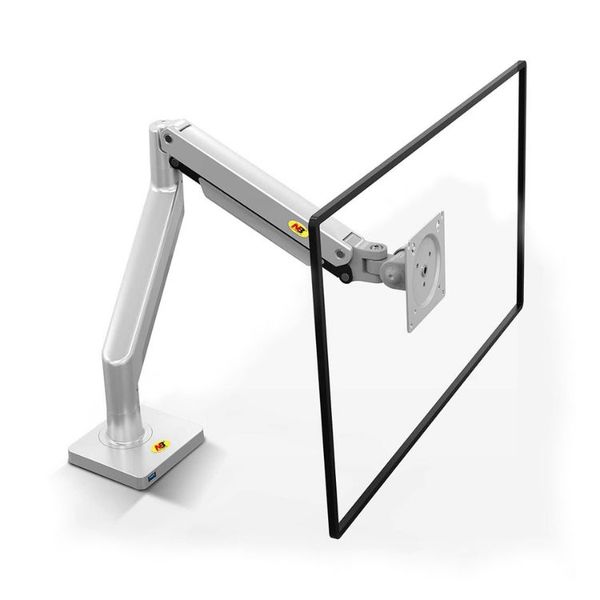  Giá treo màn hình North Bayou | 22-40 inch, Màu bạc, Không cổng USB 