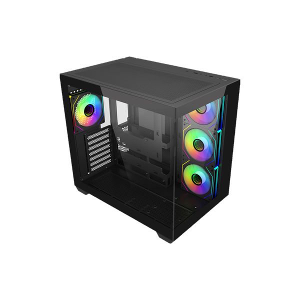  Case Cooler Master Elite 681 | Kèm sẵn 4 fan, Đen 