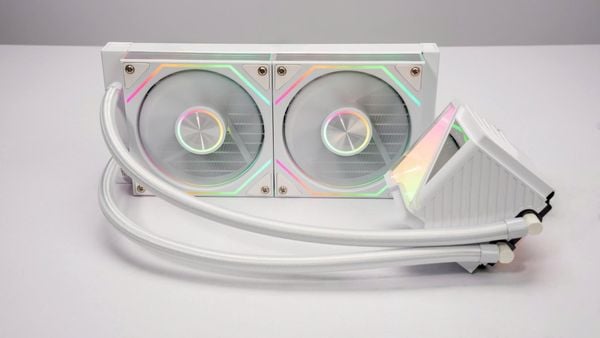  Tản nhiệt nước Leopard Stellar Realm 240 RS White | ARGB Display, Trắng 