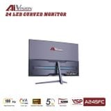  Màn hình Aivision A245FC | 24 inch, Cong VA, 100Hz, VGA, HDMI, 5ms 