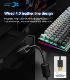  Bàn phím cơ gaming Xiberia CZ98 | Có dây, Fullsize, Magnetic Switch, RGB, BlackGradient, Rapid Trigger, Hot swap 
