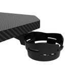  Bàn Gaming EDRA EGT1260ZS 1m2 | Thép, Mặt bàn P1PB, Đen 