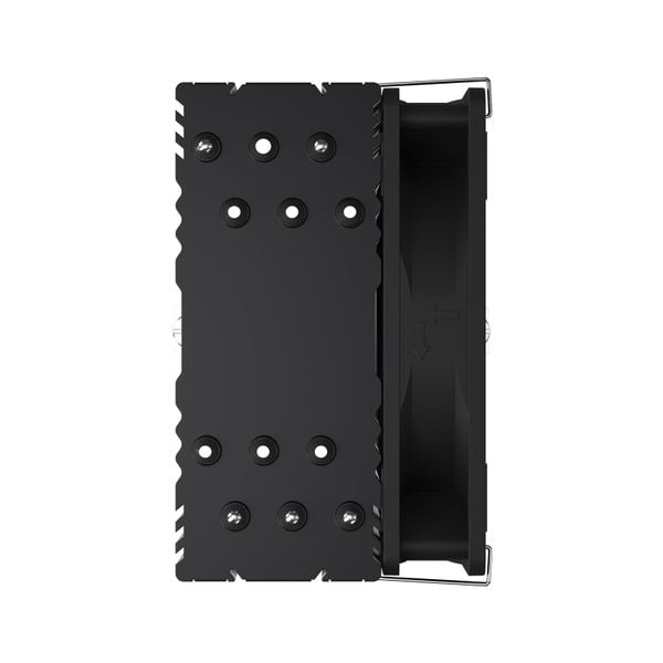  Tản nhiệt khí SilverStone Frost Mage 600 | ARGB, Đen 
