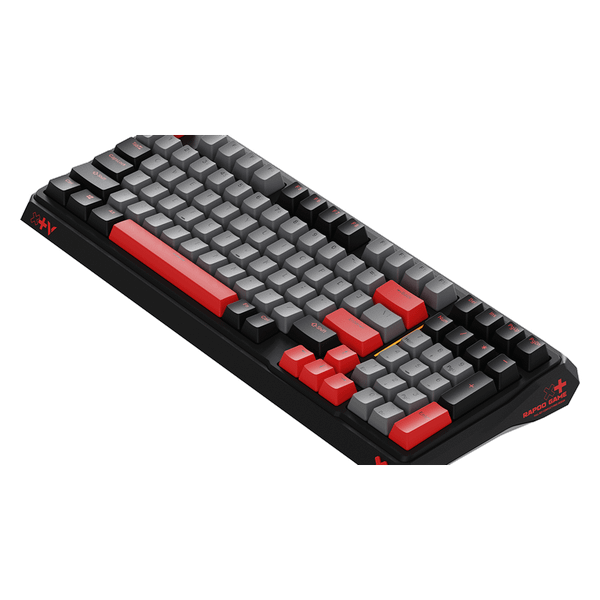  Bàn phím cơ gaming Rapoo ESK750-98 | Có dây, Fullsize, Linear Switch, RGB, Black/Grey/Red 