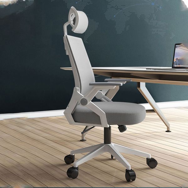  Ghế công thái học OEM 588 | Xám, 120kg, Chân xoay, Lưng lưới 