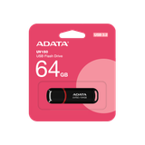  USB Adata 64GB | USB 3.2 Gen1, Plastic, R100, Đen (AUV150-64G-RBK) 