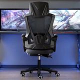  Ghế công thái học OEM 818 | Đen, 120kg, Chân xoay, Lưng lưới 