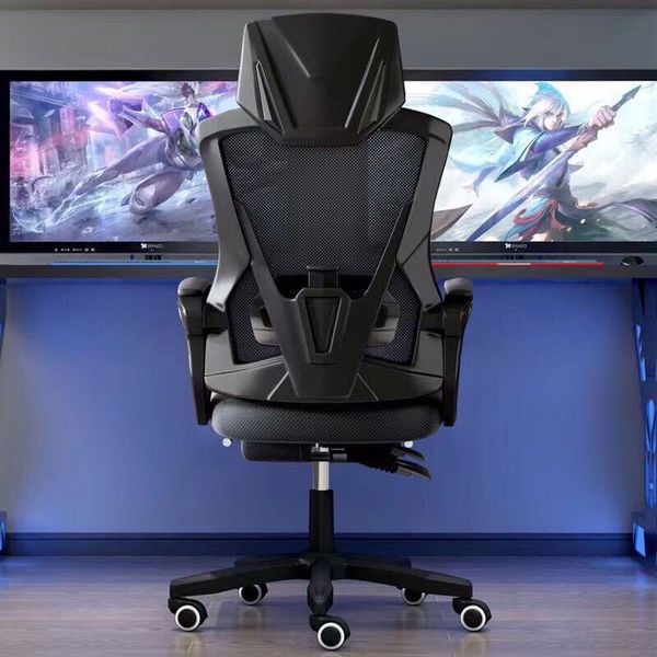  Ghế công thái học OEM 818 | Đen, 120kg, Chân xoay, Lưng lưới 