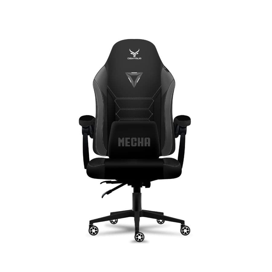Ghế Gaming Centaur MECHA | Chân xoay kim loại, màu đen