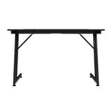  Bàn Gaming EDRA EGT1260Z 1m2 | Thép, Mặt bàn P1PB, Đen 