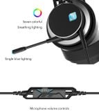 Tai nghe có dây gaming Zidli ZH17 Black | 7.1, USB 