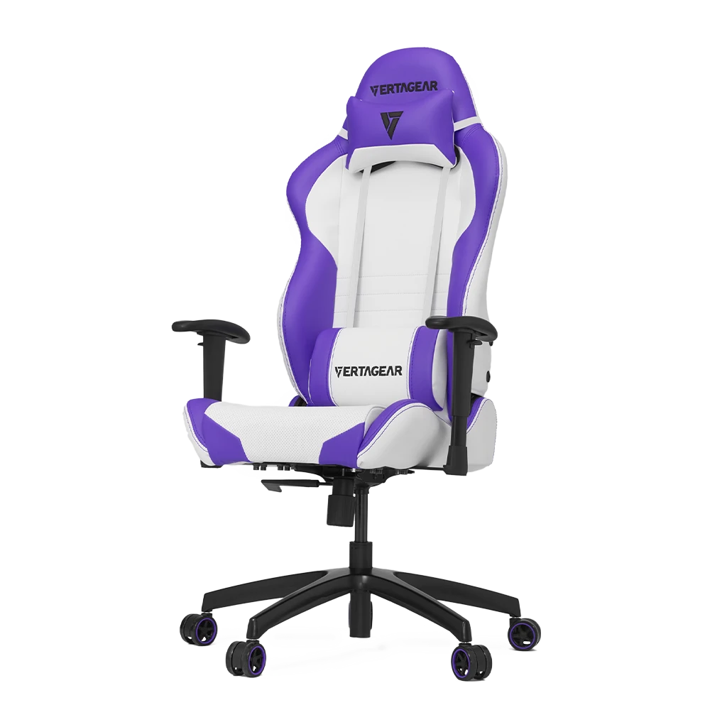 Ghế Gaming VERTAGEAR SL2000 | White-Purple (VG-SL2000_WP)
