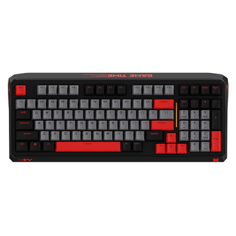 Bàn phím cơ Gaming Rapoo | Grey Black Red, Red Switch