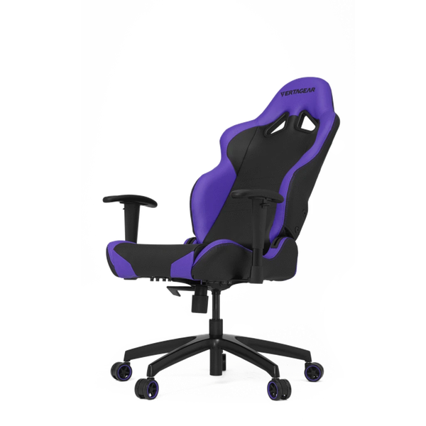  Ghế gaming VERTAGEAR SL2000 | Đen tím, 100kg, Chân xoay, Da PU 