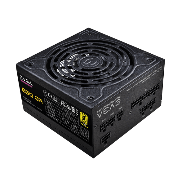  Nguồn máy tính Evga Supernova 650W Ga 80 Plus Gold | F-Module, Đen 